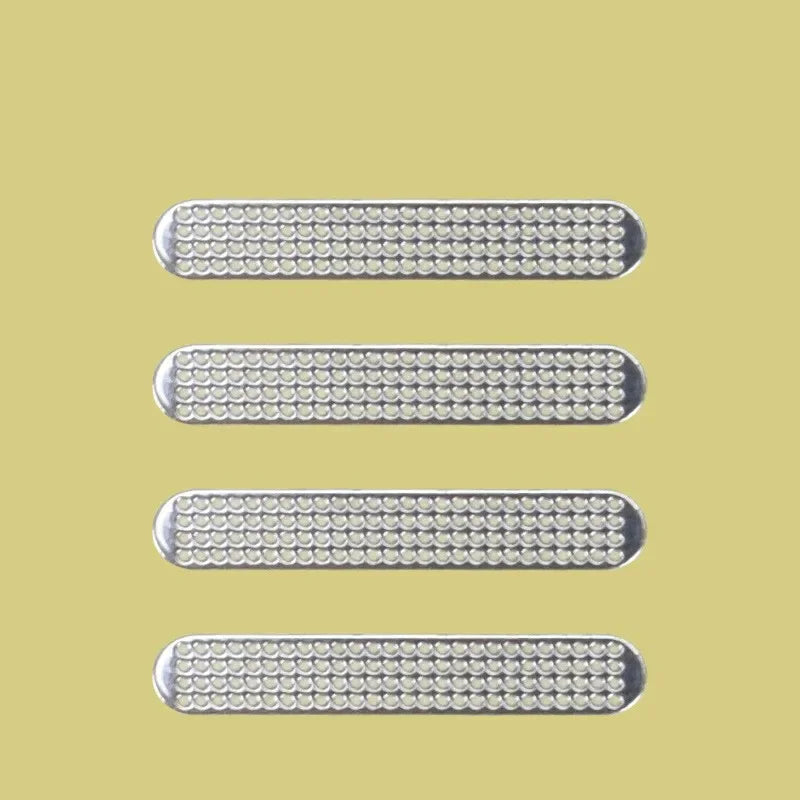 Phone Speaker Dustproof Metal Mesh Stickers – 4-Pack