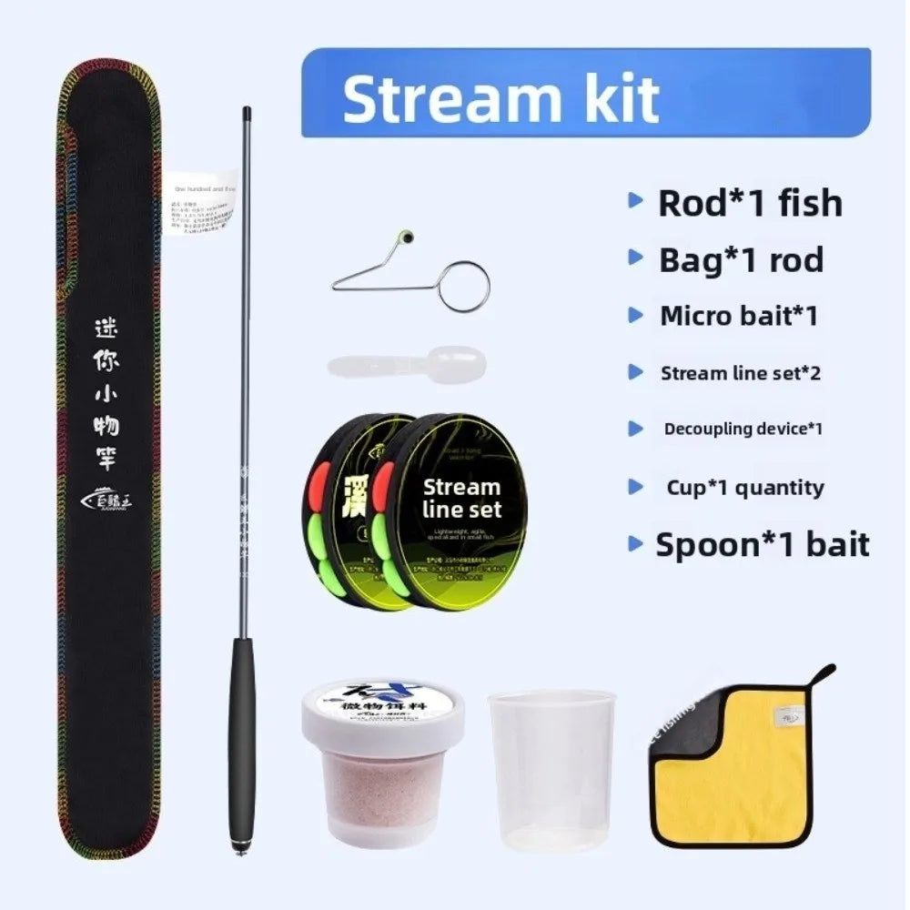 Ultra Light Telescopic Fishing Rod – Stream, River & Beginner