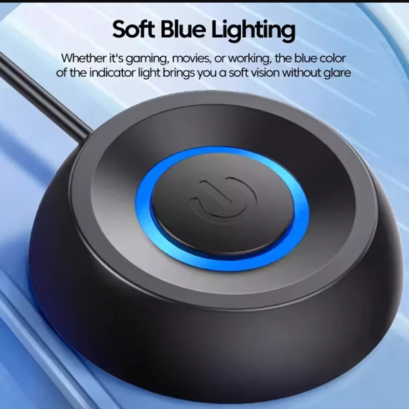 Desktop PC Power Button Extension Cable with LED Indicator