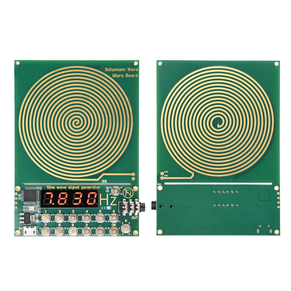 Schumann Wave Generator 0.01Hz–100kHz Sine Wave | Micro USB