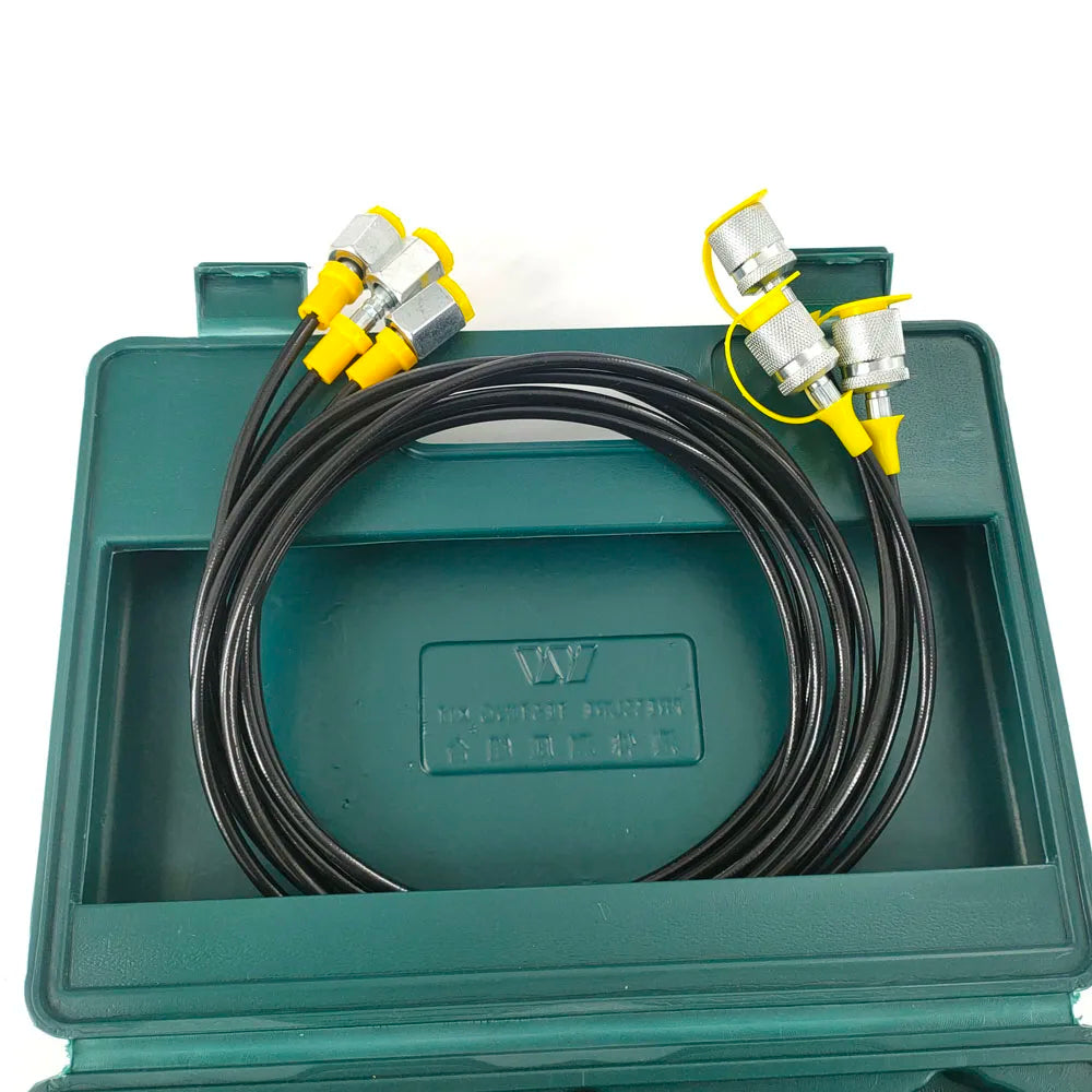 Excavator Hydraulic Pressure Test Kit – 8700 PSI, 3 Gauges