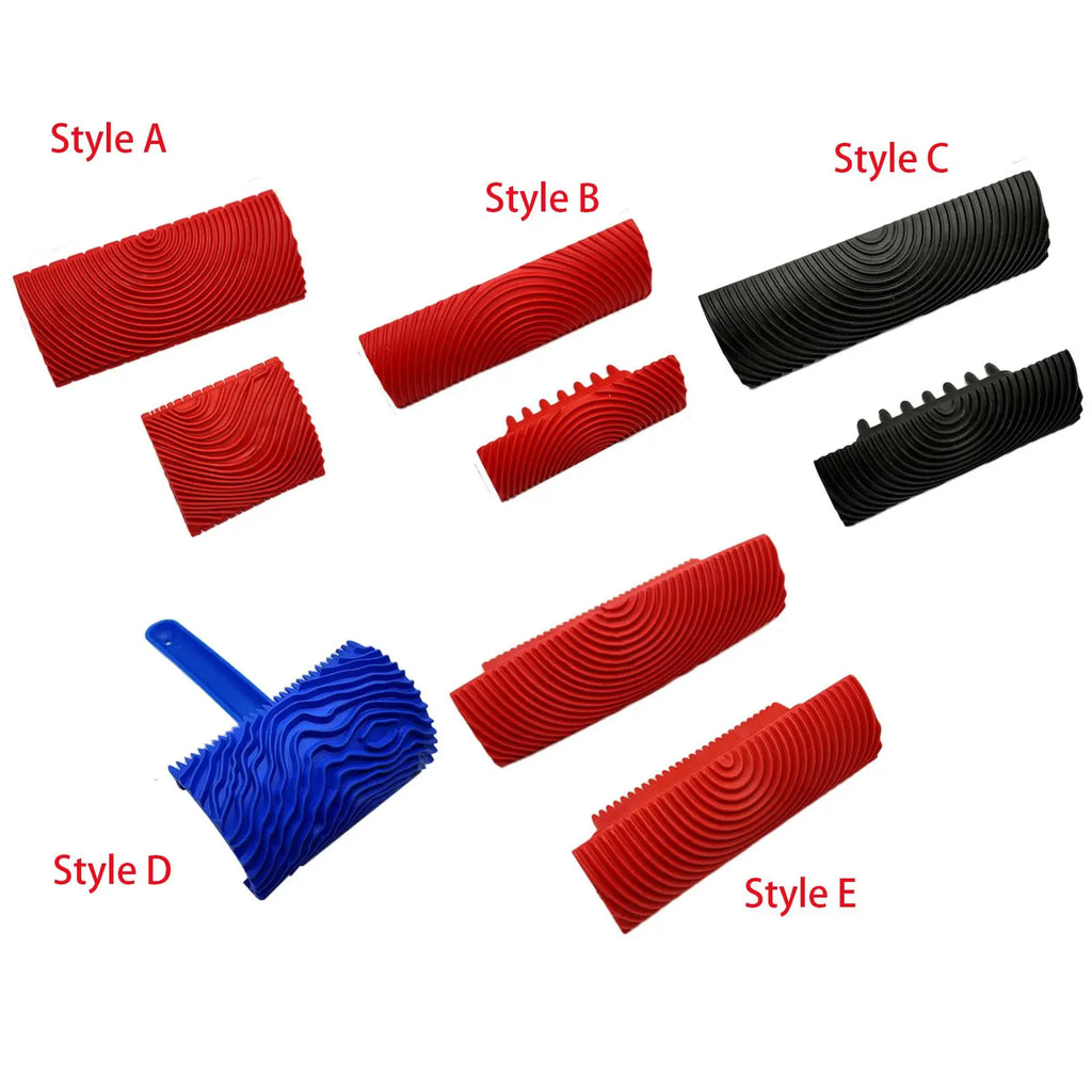 Wood Grain Roller Painting Tool – DIY Graining Kit Set