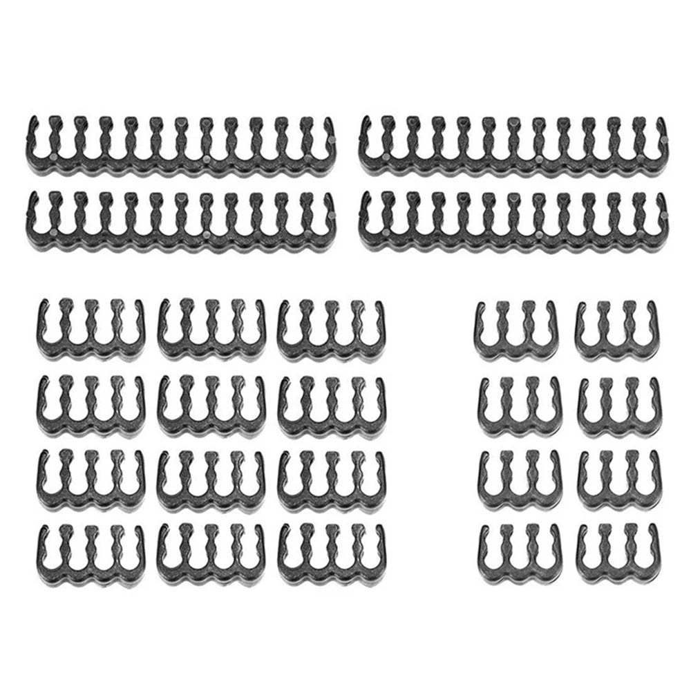 24-Piece PC Cable Comb Set – 6/8/24 Pin Power Cable Organizer