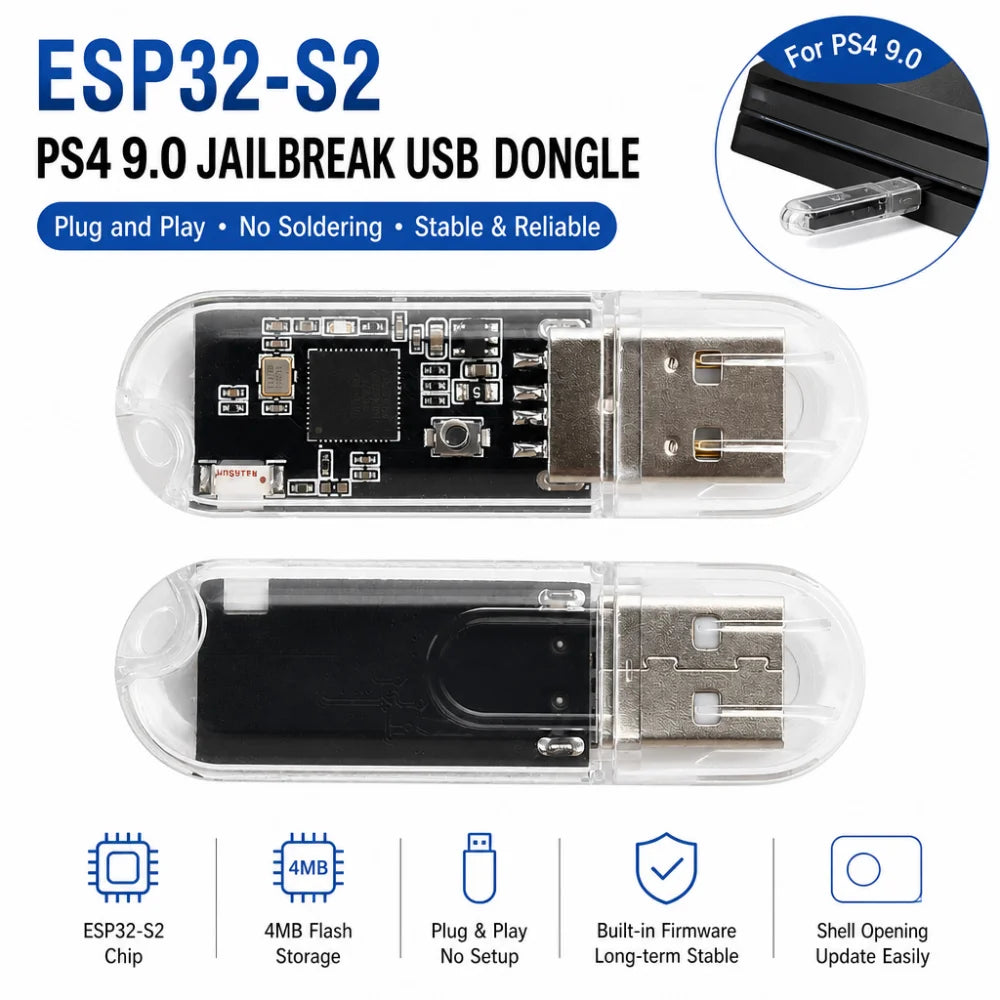 ESP32-S2 USB Development Board – PS4 9.0 GoldHEN Module