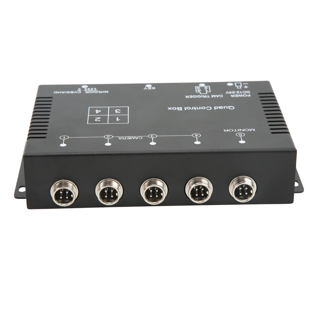 4-Channel 1080P AHD Video Splitter for RV Truck Bus Trailer