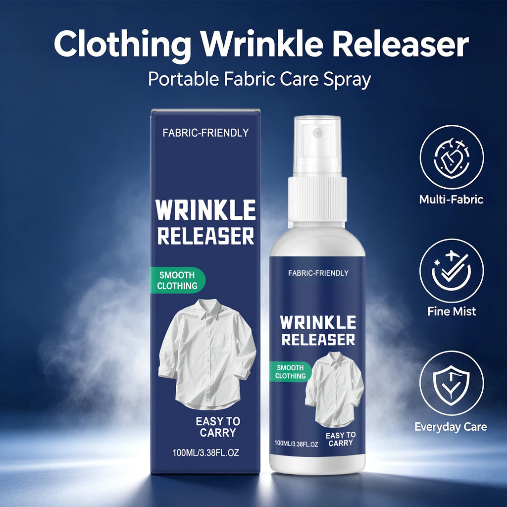 Wrinkle Release Spray – Fine Mist Fabric Smoother 100ml