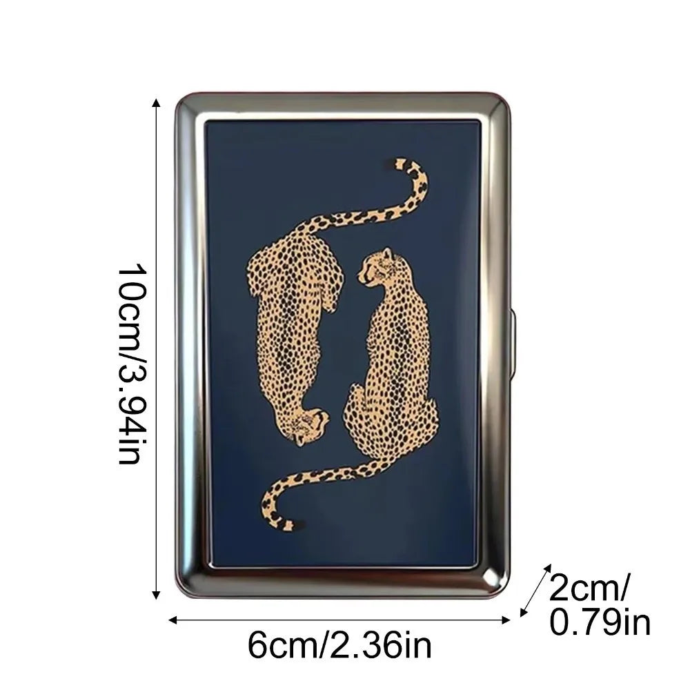 Vintage Metal Snap Card Case – ID & Credit Card Holder