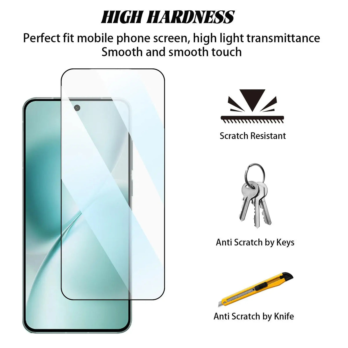 VIVO X300 / X300 Pro HD Tempered Glass Screen Protector