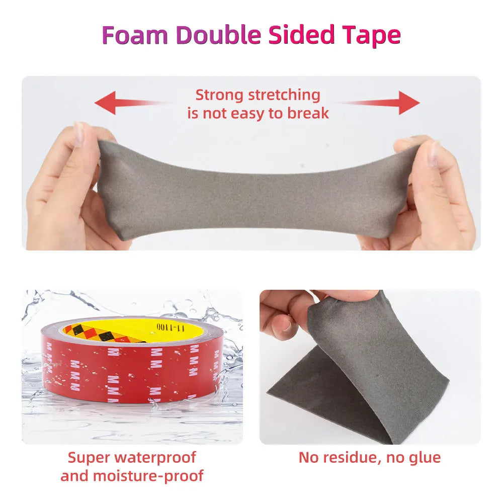 3M Double-Sided Acrylic Foam Tape – Waterproof & Heat Resistant
