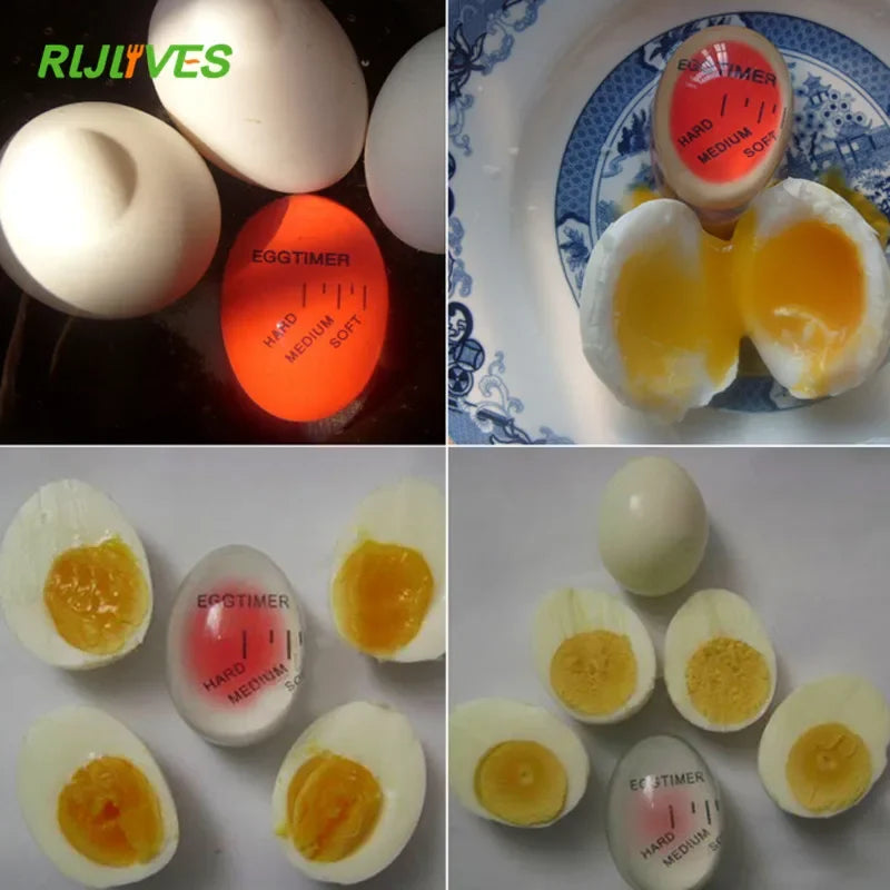 Color Changing Egg Timer – Soft & Hard Boiled Eggs Made Easy