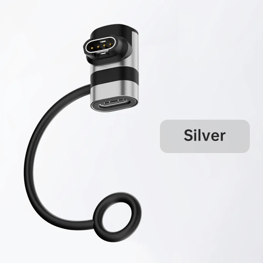 USB-C to 4-Pin Charging Adapter for Garmin Fenix 7/6/5 & Venu 2