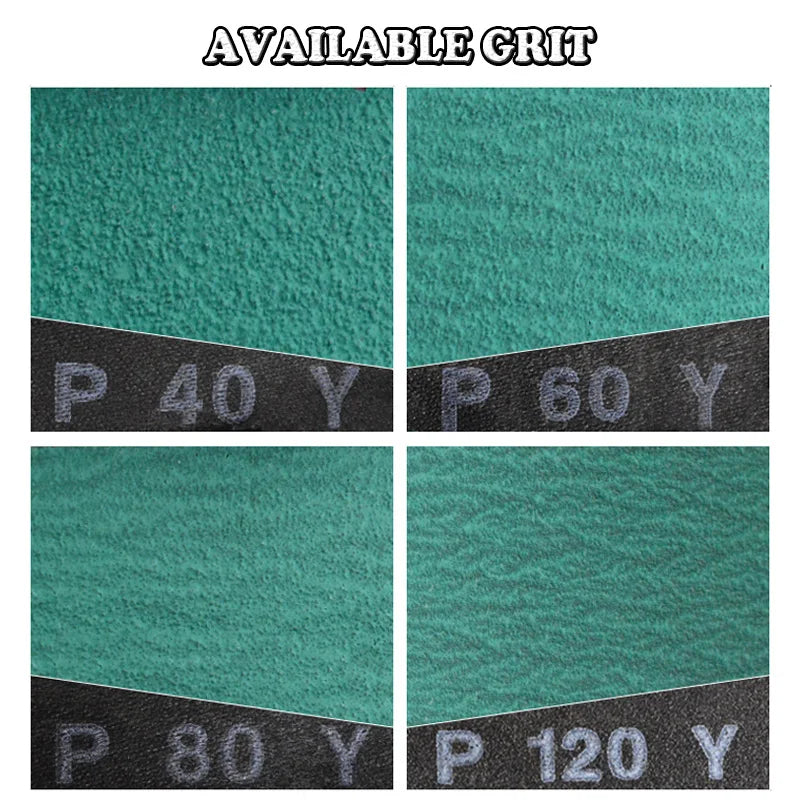 Zirconia Oxide Sanding Belts P40–P120 | Knife & Metal Grinding