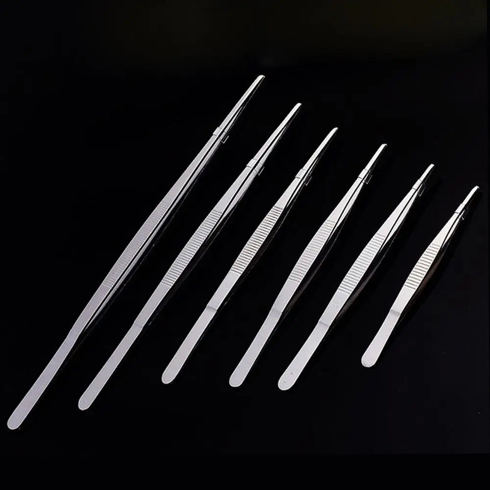 Stainless Steel BBQ Tongs – Churrasco & Buffet Food Clip