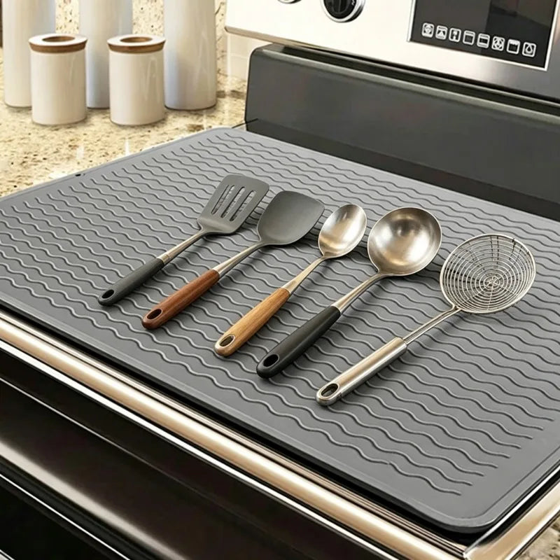 Silicone Stove Top Cover Mat – Heat-Resistant Cooktop Protector