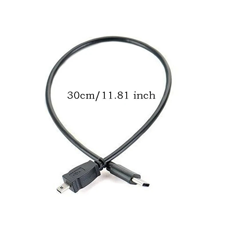 USB-C to Mini 8-Pin OTG Camera Cable for Nikon & Panasonic