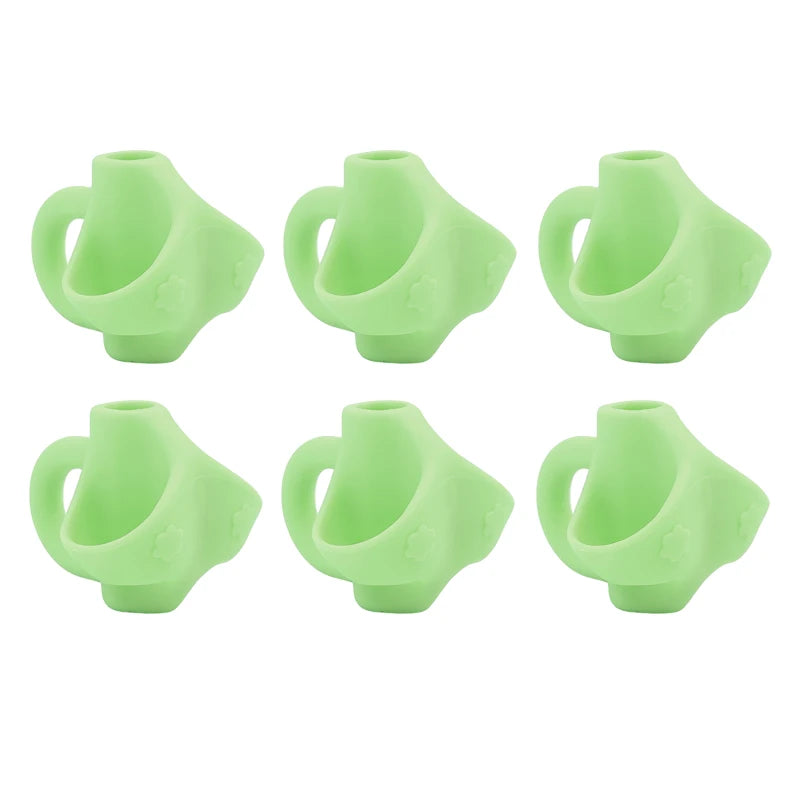 Silicone Pencil Grip Posture Corrector for Kids – 1 or 6 Pcs