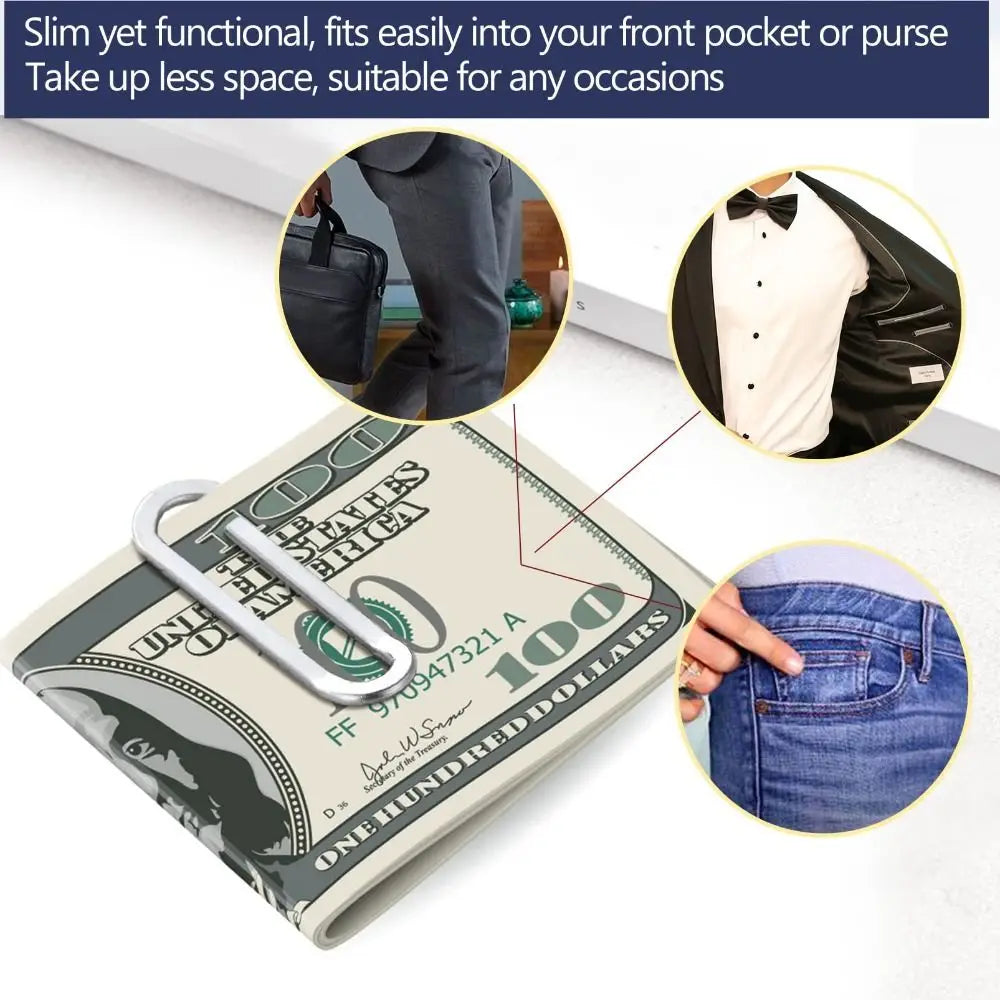 Stainless Steel Ultra-Thin Money Clip | Minimalist Wallet