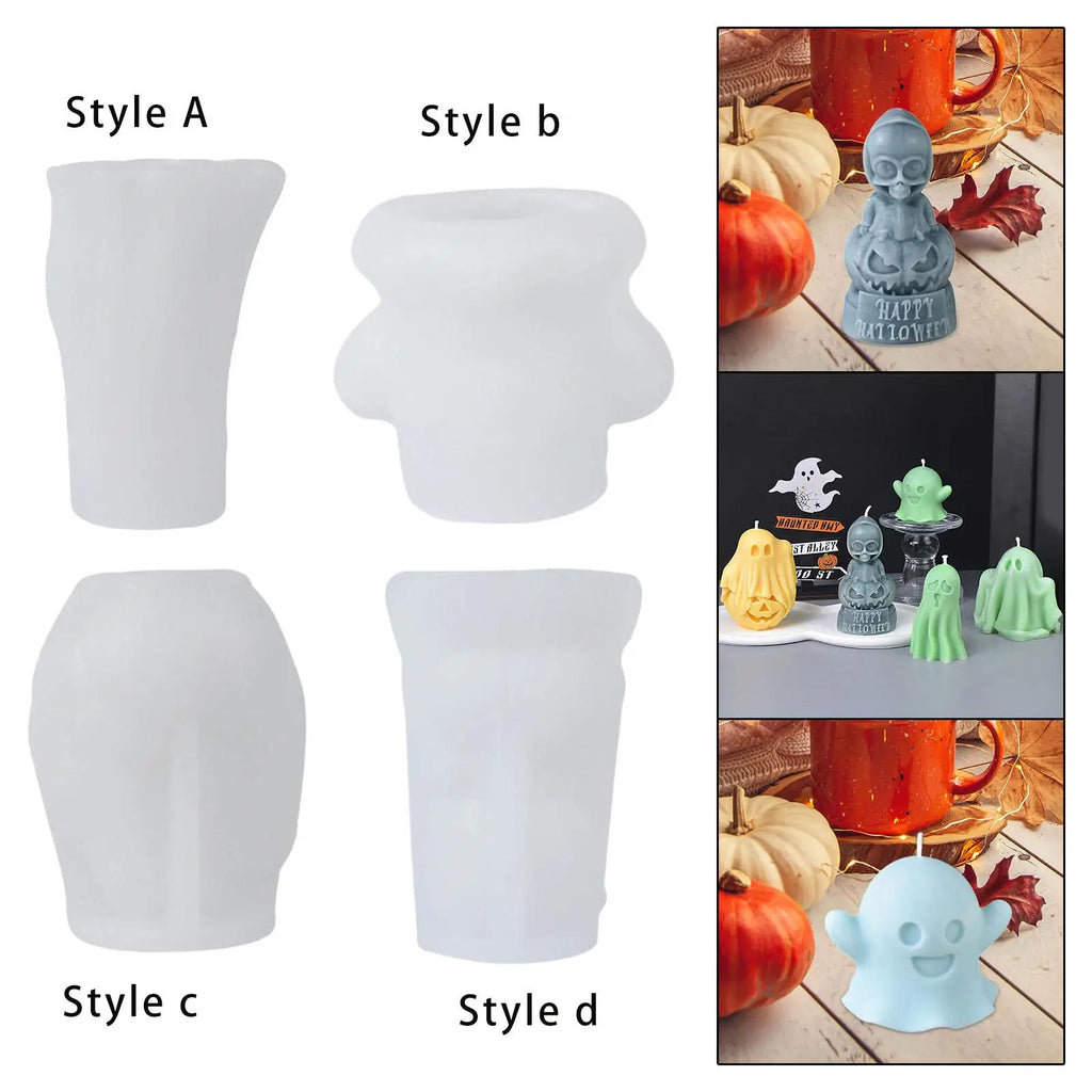 3D Ghost Silicone Mould – Candle, Soap & Resin Casting