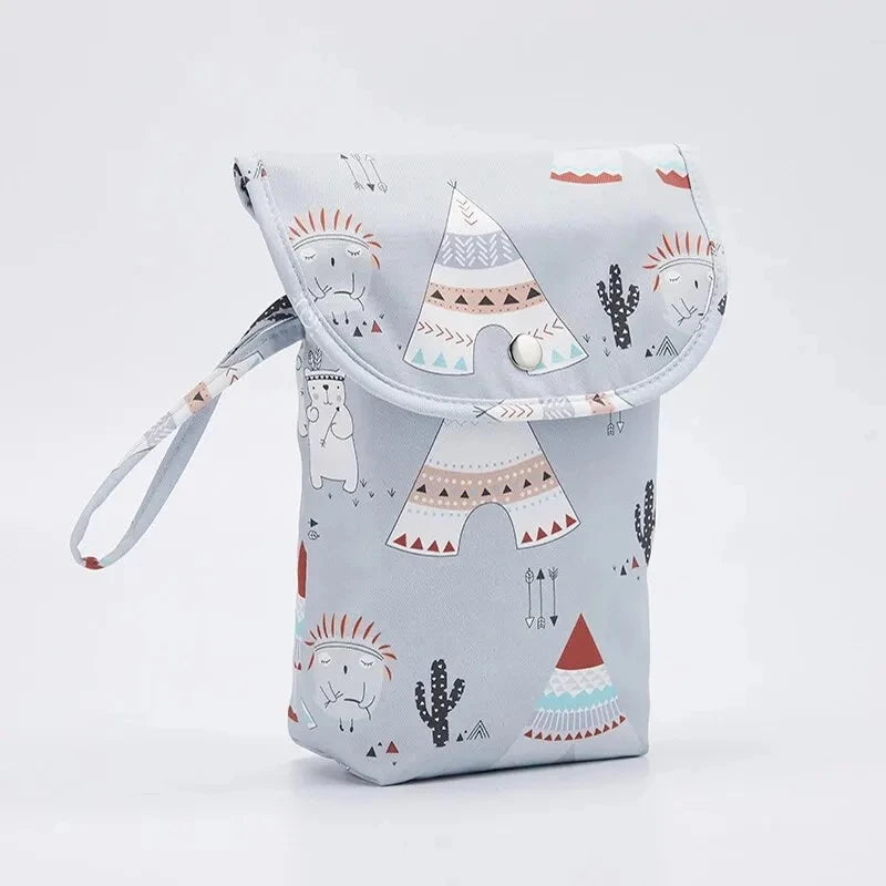 Waterproof Baby Diaper Bag – Wet Dry Travel Organizer Pouch