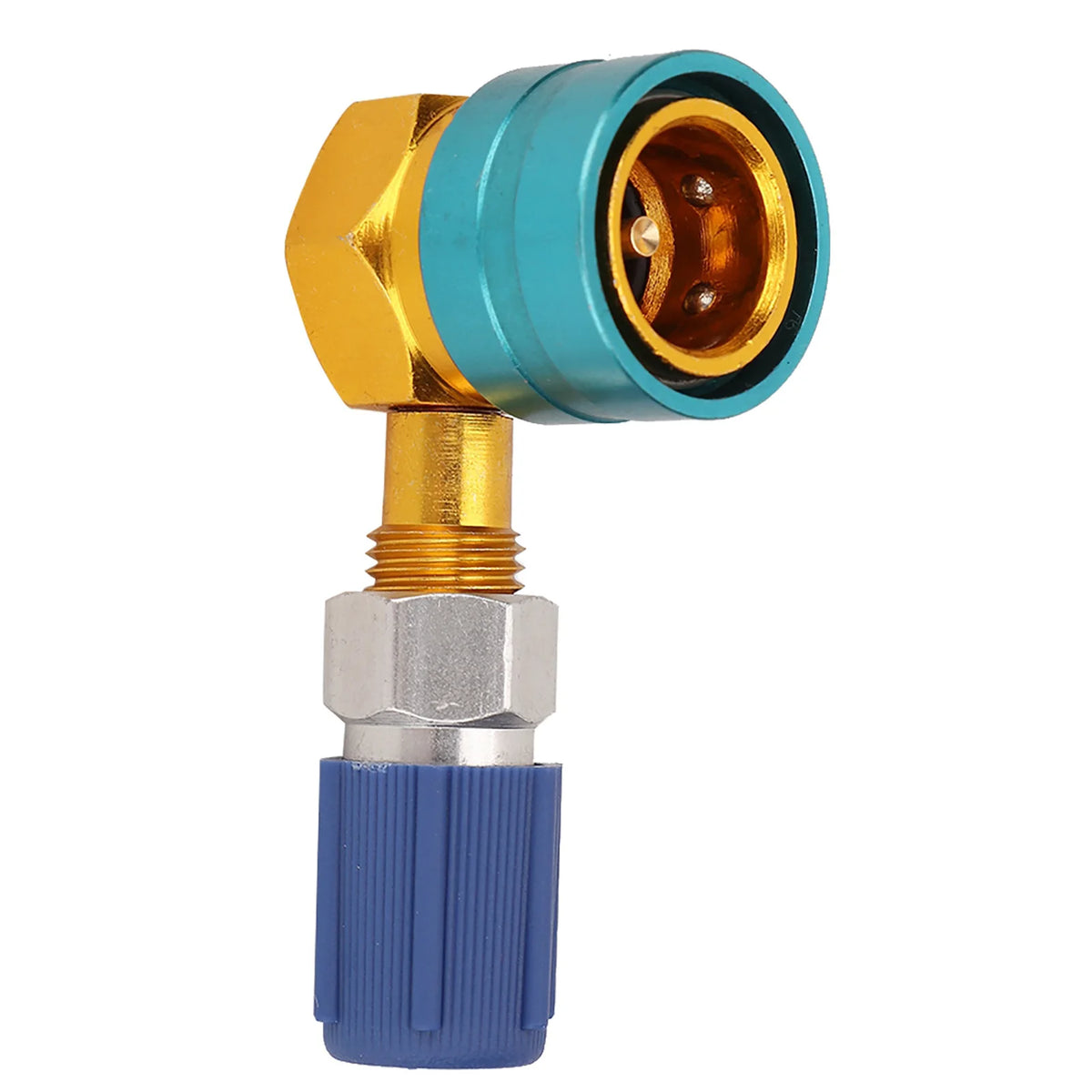 R1234YF to R134A Right-Angle Quick Coupler – AC Refrigerant