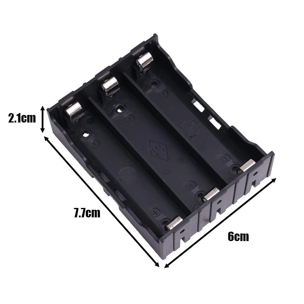 18650 Battery Holder Case – 1/2/3/4 Slot DIY Storage Box