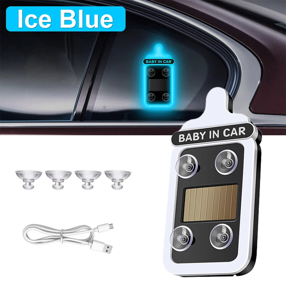 Solar Butterfly Car Ambient Light | 6 Modes, Dual Charging
