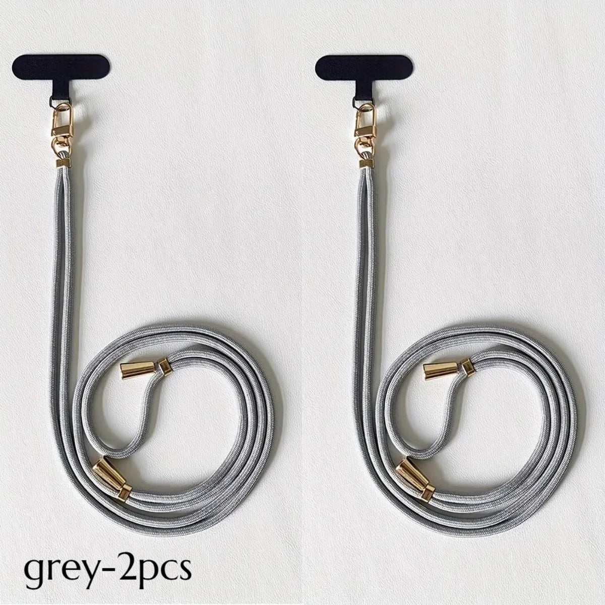 Adjustable Crossbody Phone Strap | Gold Buckle Multi-Color