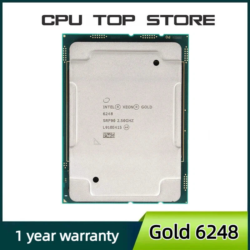 Intel Xeon Gold 6248 20-Core 2.5GHz LGA3647 Server CPU
