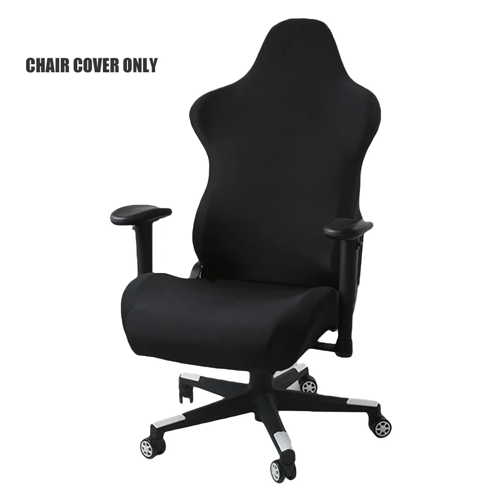 Stretch Fit Gaming Chair Cover – Embossed Polyester Slipcover