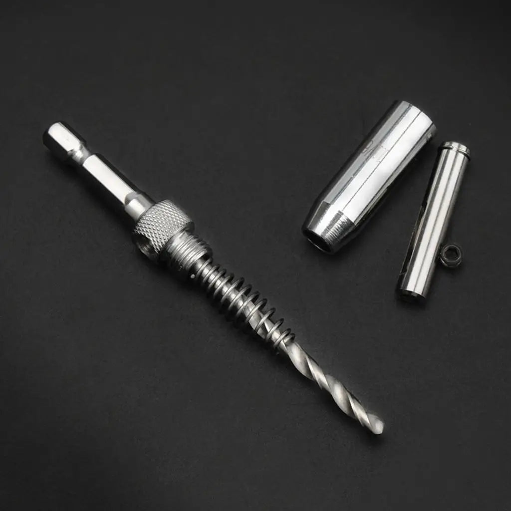 4-Piece Self-Centering Hinge Drill Bit Set – Woodworking