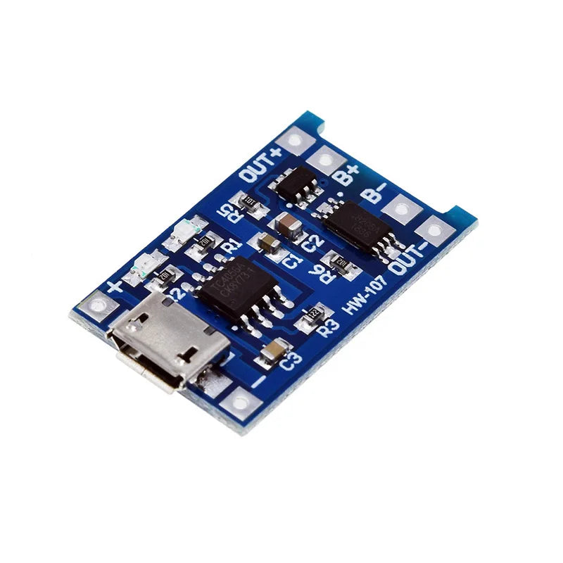 TP4056 18650 Lithium Battery Charger Module – Type-C & Micro USB