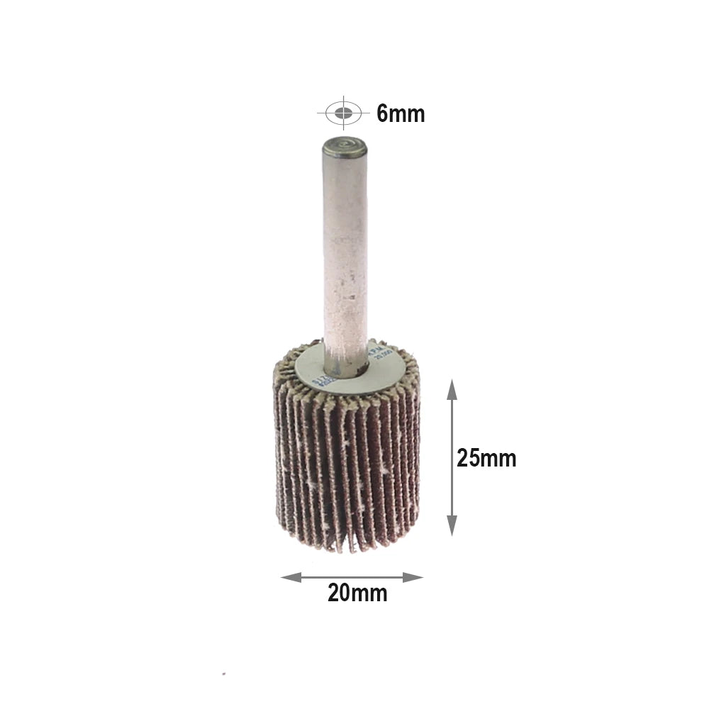 Mounted Sanding Cloth Grinding Head Rotary Drill – OD 20–50mm