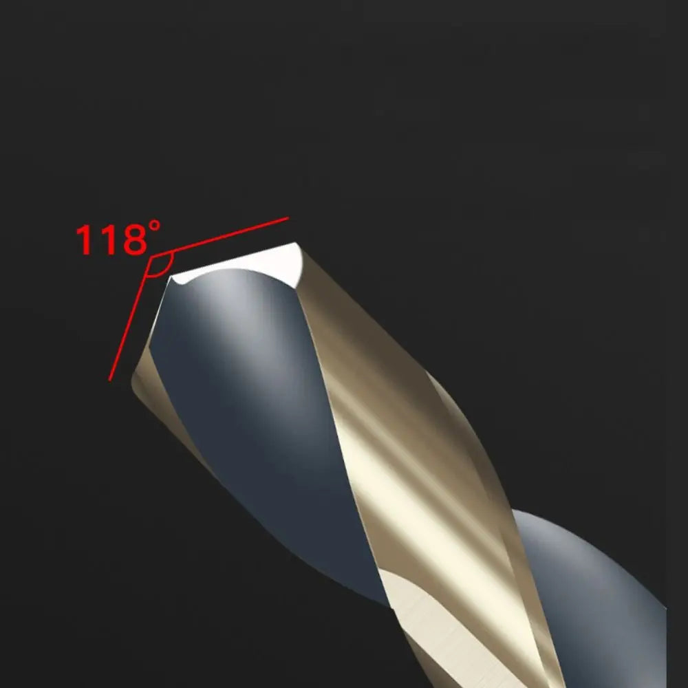 HSS Cobalt Twist Drill Bit 12mm–20mm Reduced Round Shank