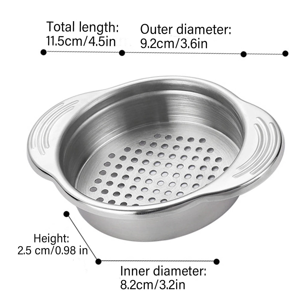 Universal Stainless Steel Can Strainer & Colander – 304 Steel