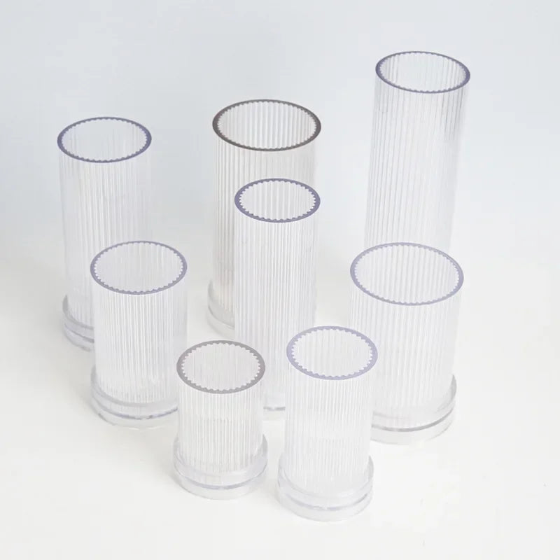DIY Pinstripe Cylinder Candle Mold – Acrylic Candle Making Kit