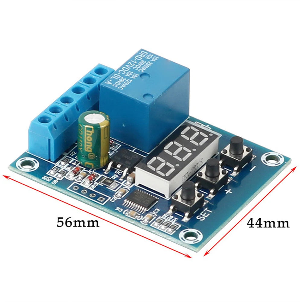 DC 9V/12V/24V Voltage Detection Relay Module 0–99.9V