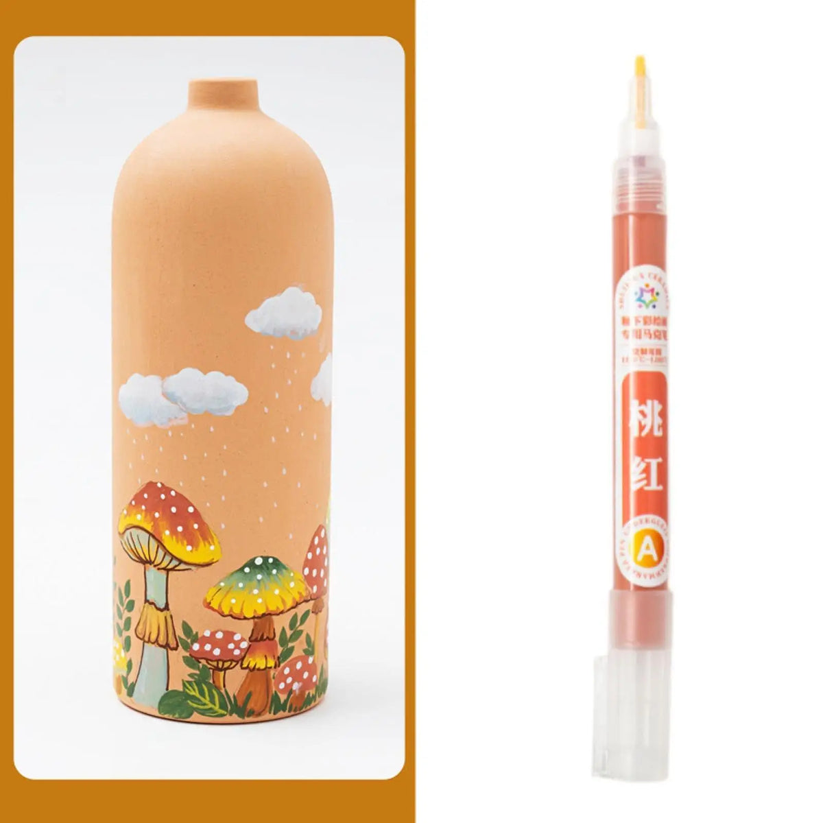 Water-Based Underglaze Ceramic Marker Pen | Pottery & Mugs