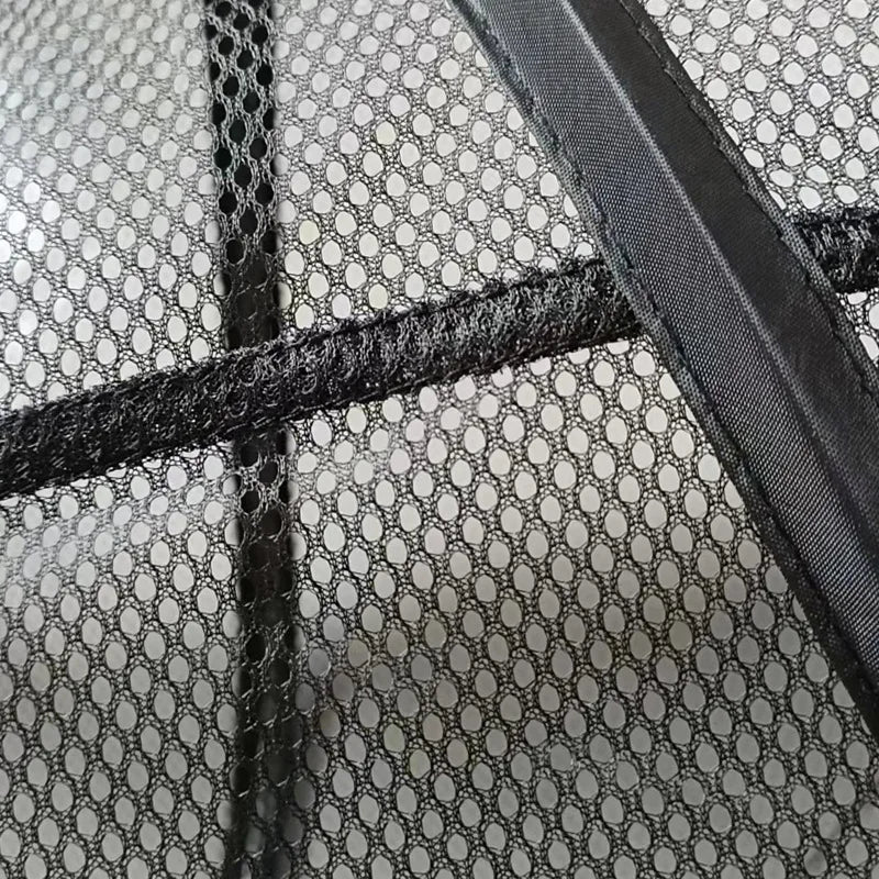 Large Collapsible Laundry Hamper – Foldable Mesh Basket