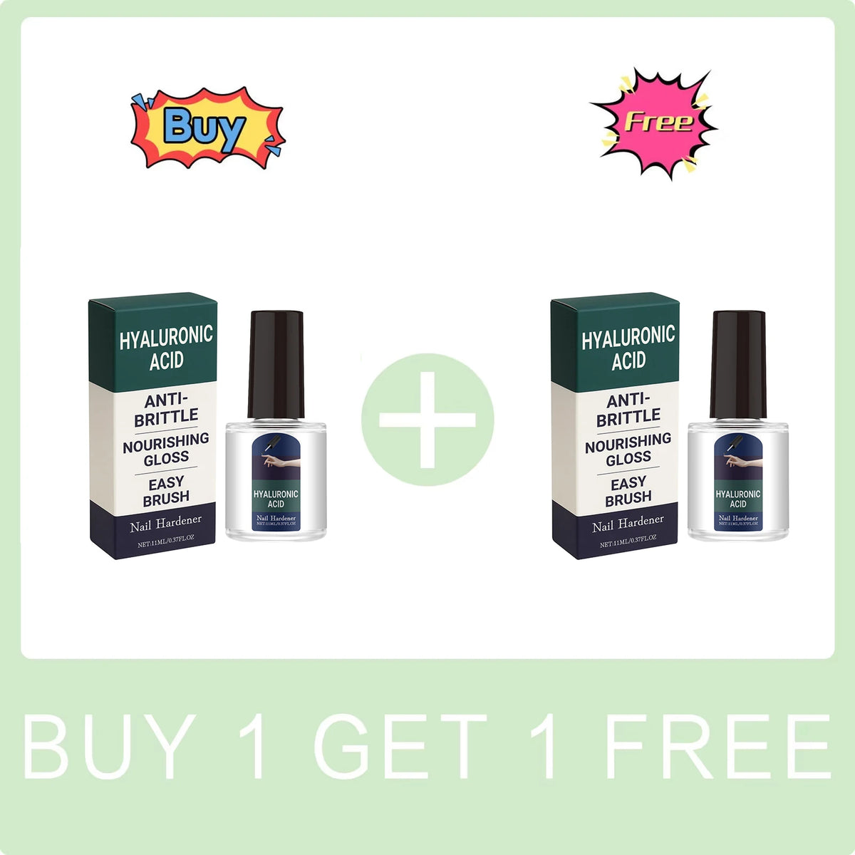 Nail Serum & Cuticle Oil | Hyaluronic Acid Nail Treatment