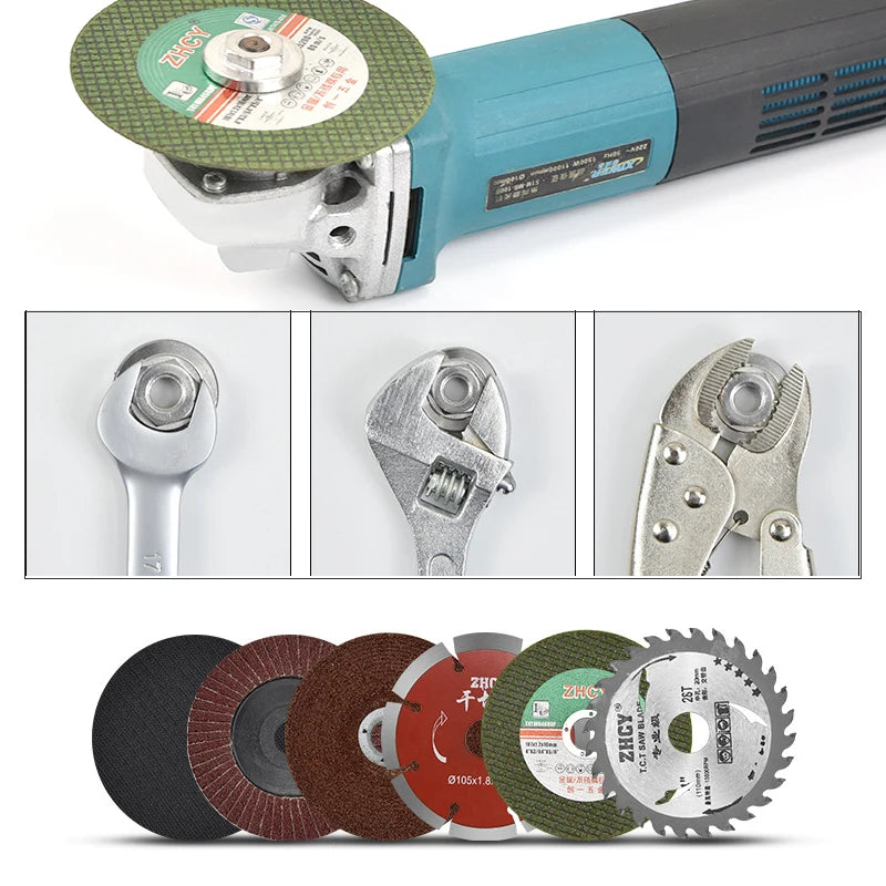 Angle Grinder Platen Clamp Pressure Plate Disc Adapter