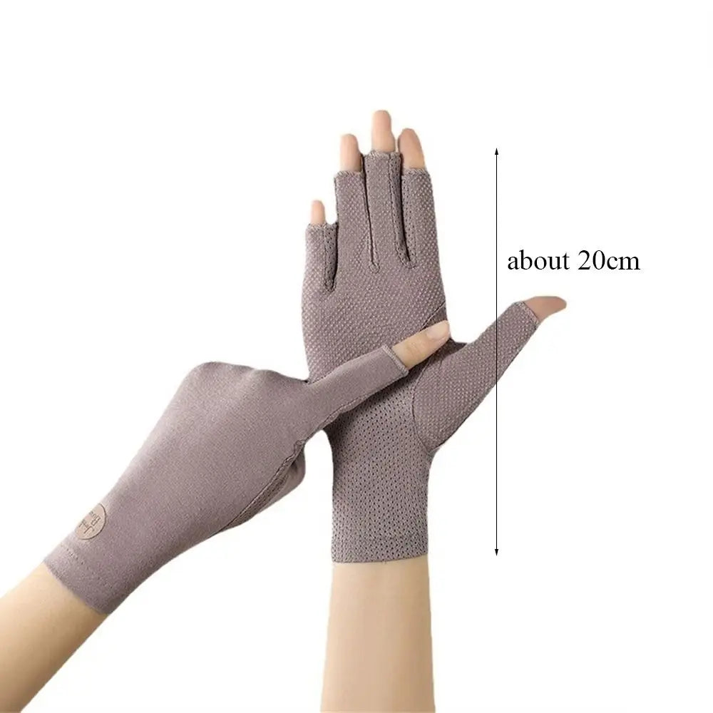 UV Sun Protection Gloves – Touchscreen & Slip-Resistant Fit
