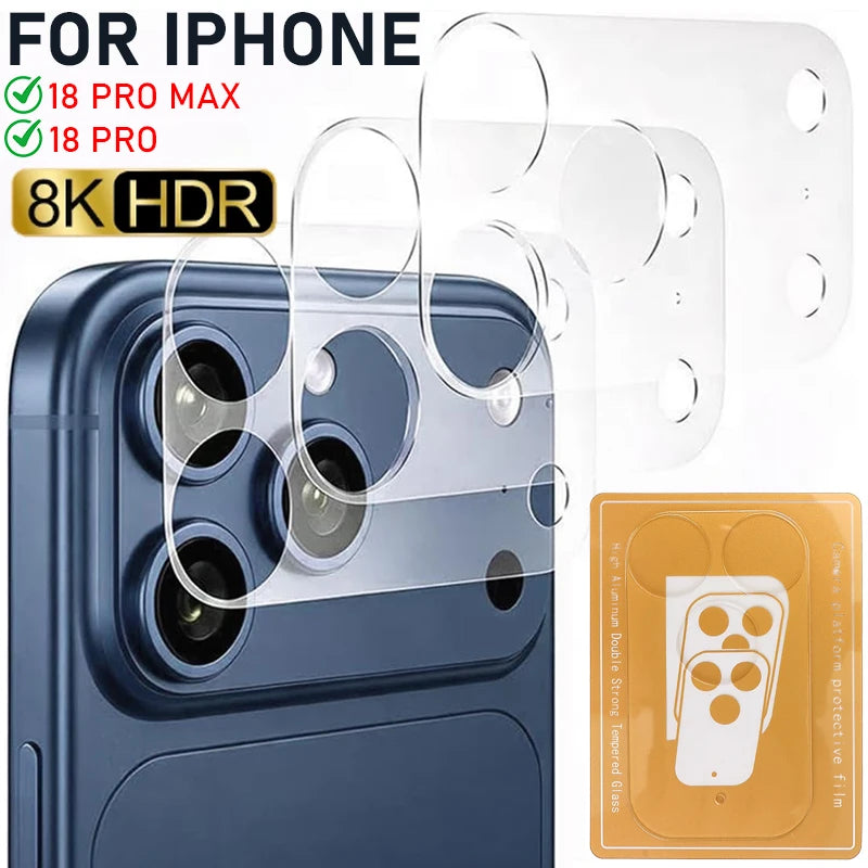 iPhone 18 Pro Max Camera Lens Protector – 9H Tempered Glass
