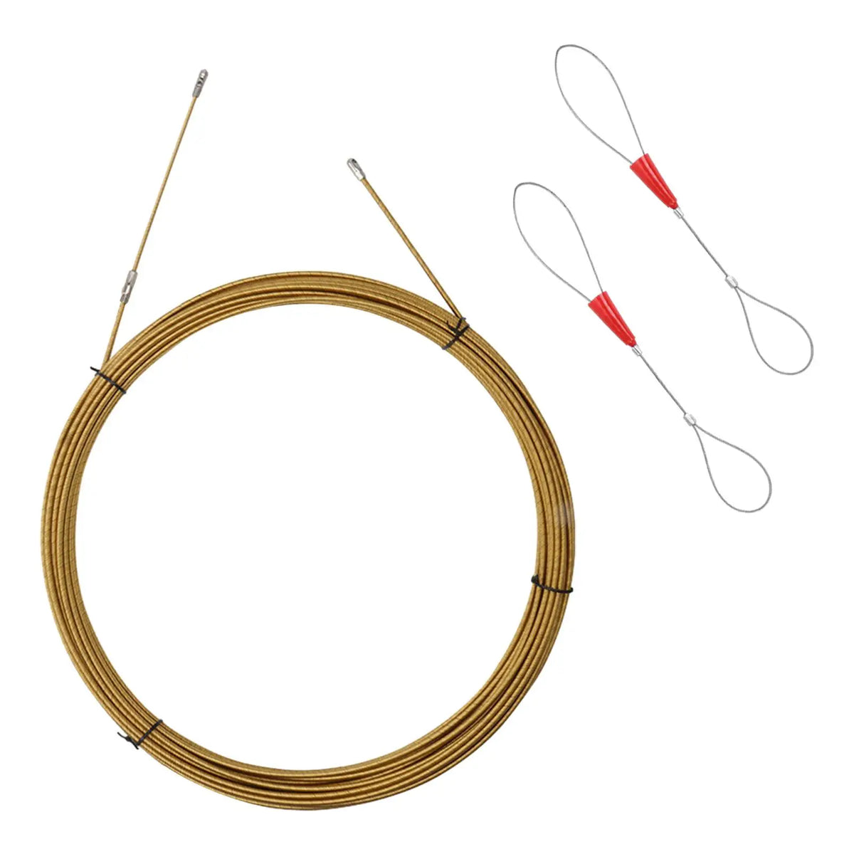 Spring Steel Fish Tape Cable Puller – Wire Threading Tool