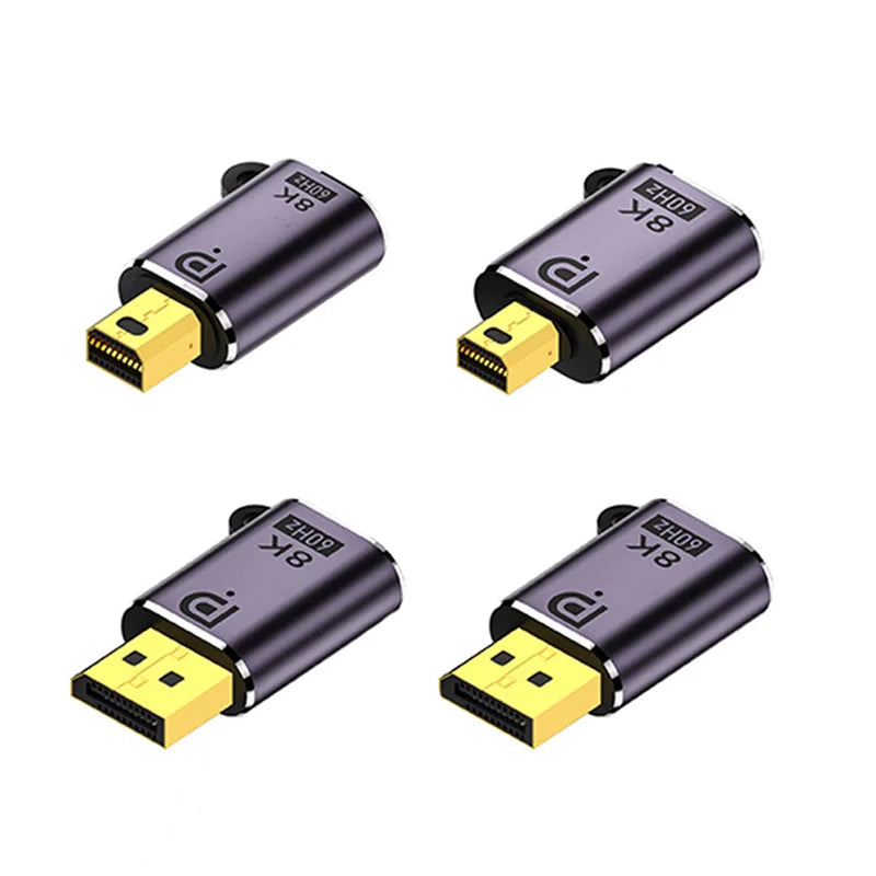 Mini DisplayPort to DP Adapter 8K60Hz – Bidirectional Converter