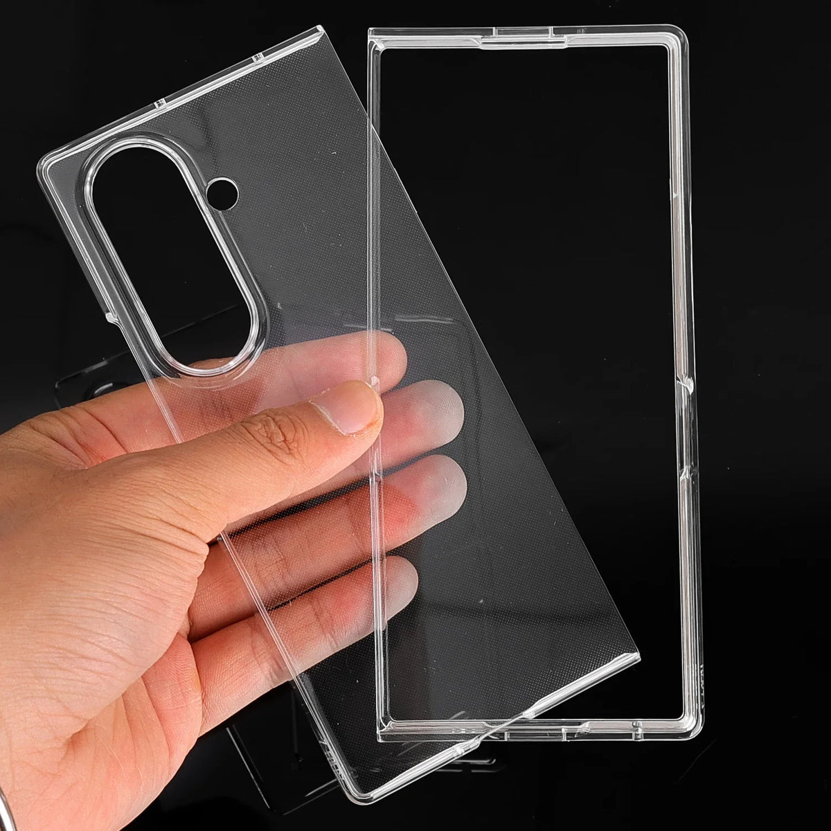 Clear Shockproof PC Case for Samsung Galaxy Z Fold 7