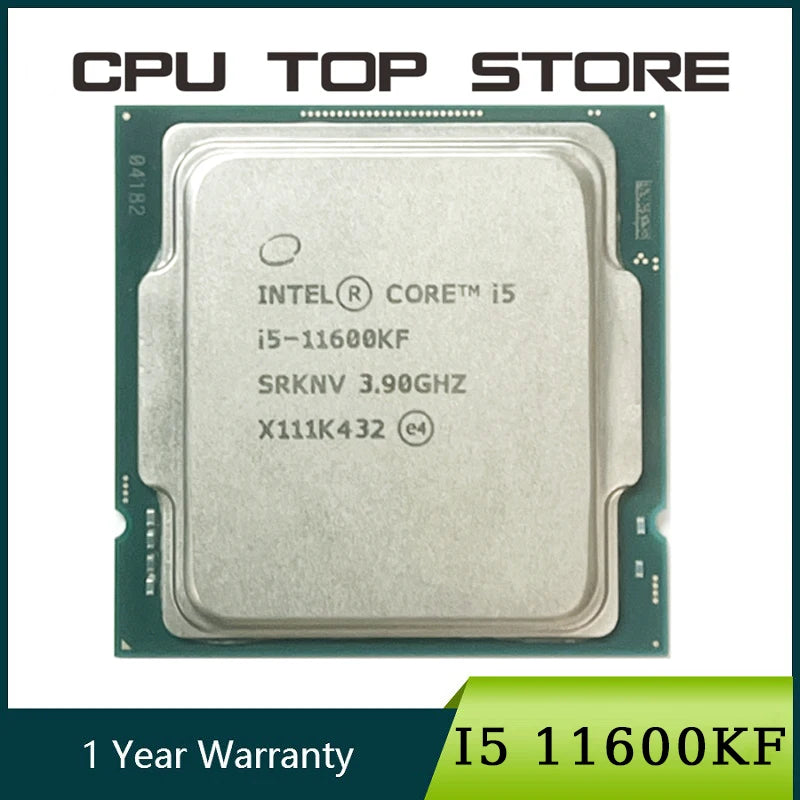 Intel Core i5-11600KF 3.9GHz 6-Core LGA1200 CPU Processor