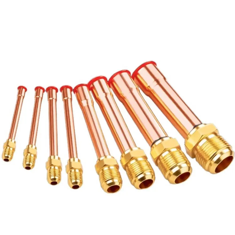 Forged Brass SAE Flare Pipe Fitting | HVAC Copper Coupler