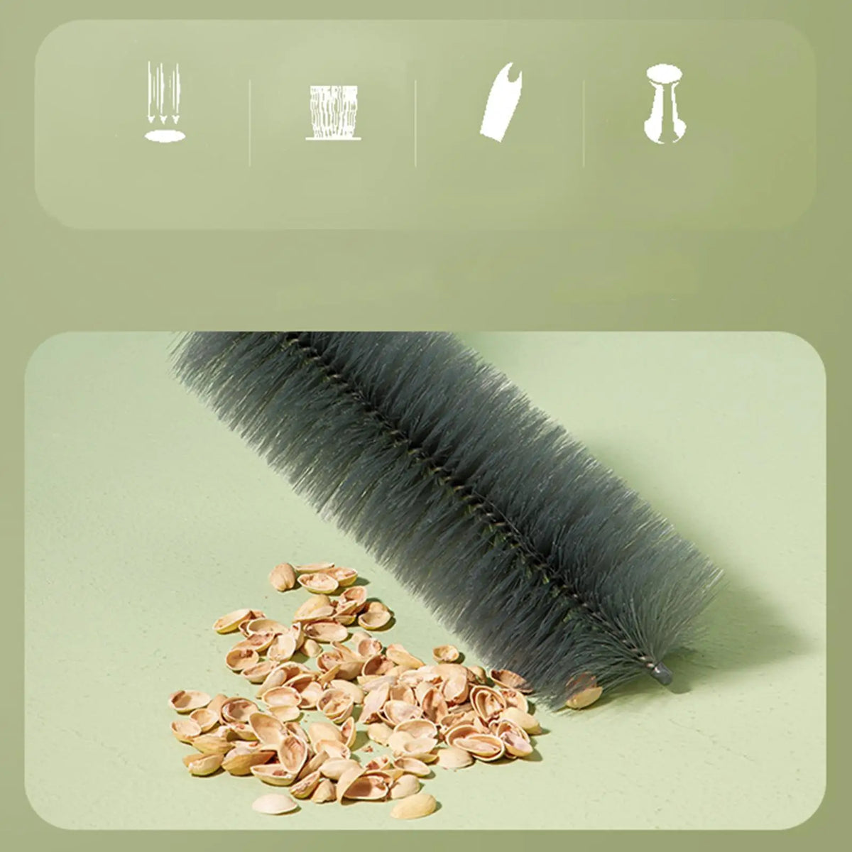 Kesoto Microfiber Hand Duster Brush – Washable & Bendable
