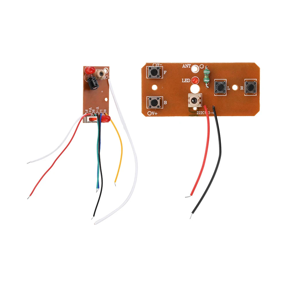 4-Channel 27MHz RC Module – DIY Car Transmitter & Receiver