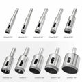 10-Pc Diamond Core Drill Bit Set – Glass Ceramic Tile Marble